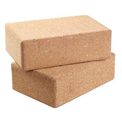 Houten Hoge de Yogabaksteen van Misstap niet Eco - dichtheid Cork Blocks 2 Pak