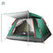 Wandelende Tent 3-4 Persoon 1500mm van de Reis Automatische Familie Waterdichte Backpacking-Tent