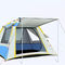Duik de Familie van 190T Pu Waterdichte het Kamperen Tent Openluchtoverleving voor Persoon 3-4 op