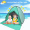Draagbare Cabana de Tent Anti UV 4 Persoon van het Strandzonnescherm 200x165x130CM